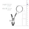 Stymulator-Metal Nipple Clamps With Ring